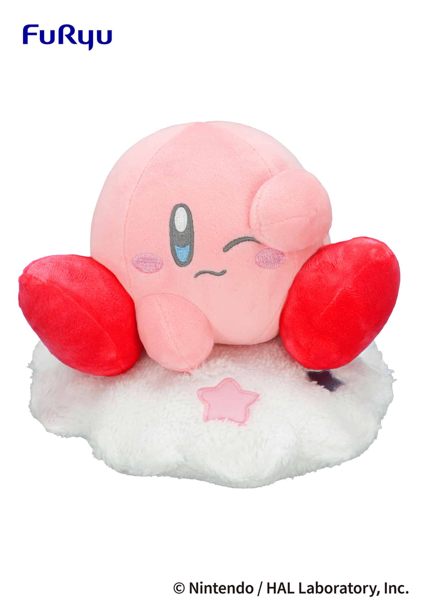 Kirby on the Cloud Plush 10.5" (Doze Off)