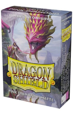 Dragon Shield | Japanese Size: Pink Diamond Matte - Card Sleeves