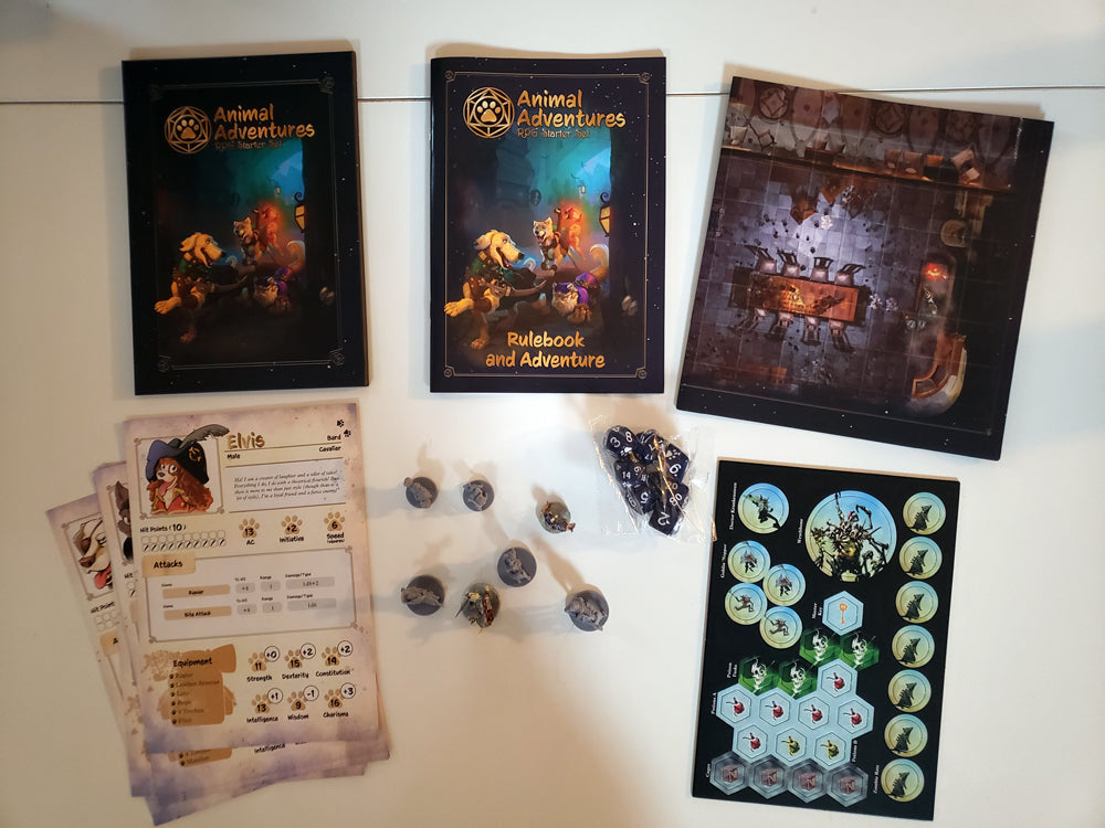 Animal Adventures: Caja de inicio de rol