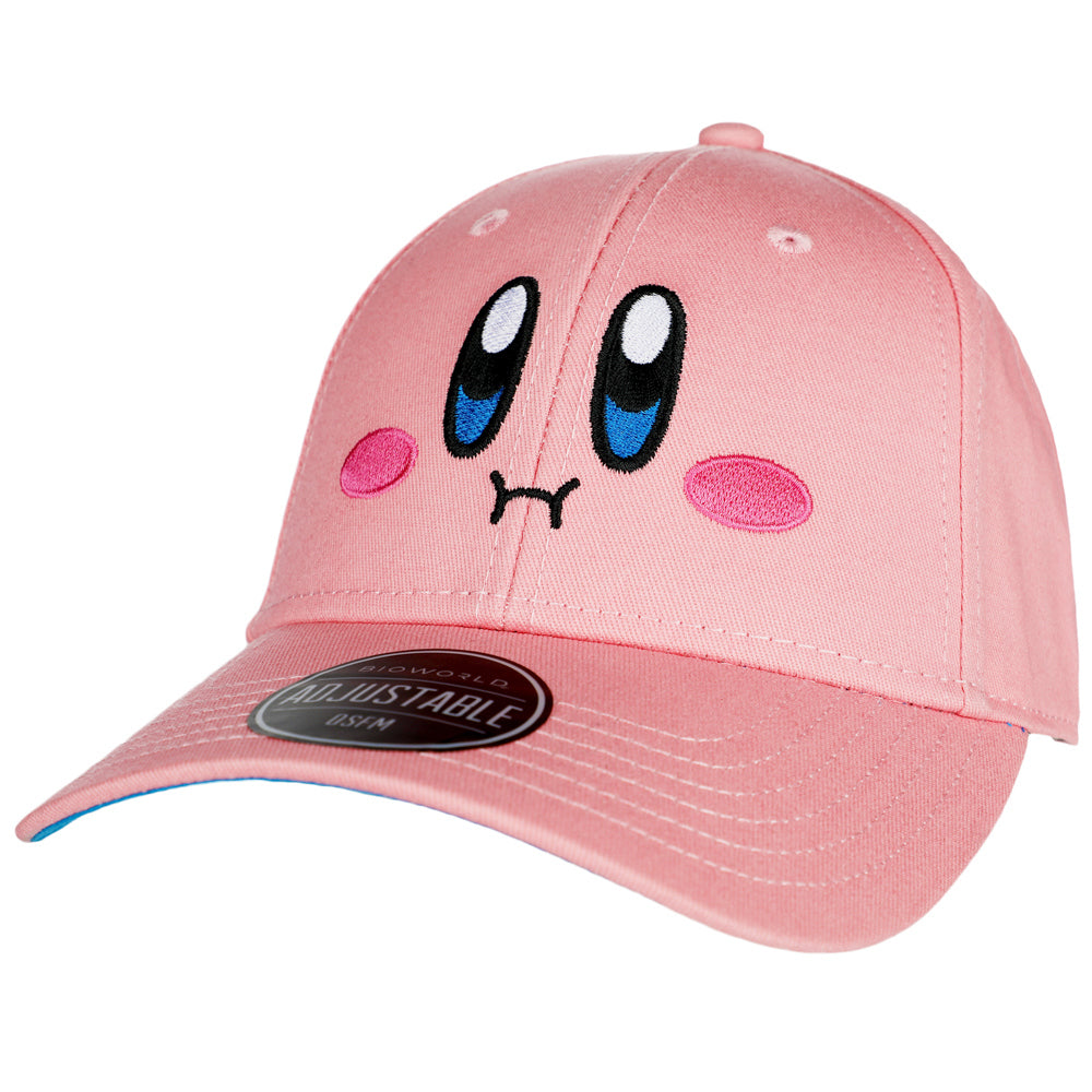 Kirby Big Face Embroidered Men's Adjustable Hat