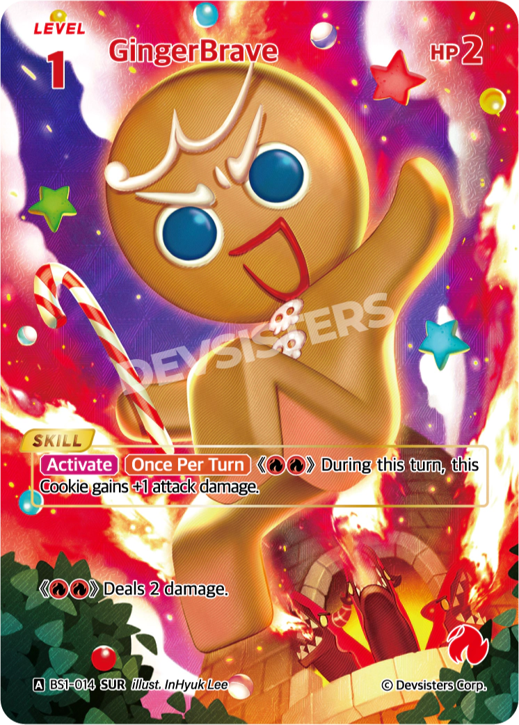 GingerBrave - SECRET ULTRA RARE - BS1-014@1