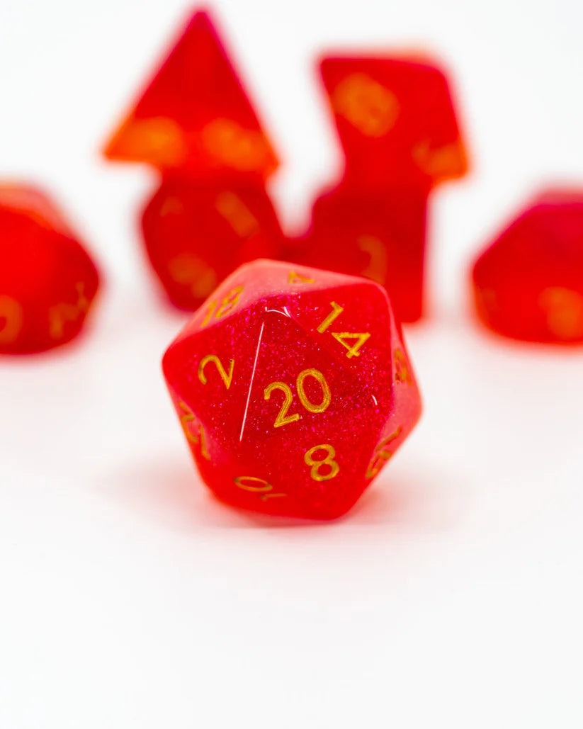 Healing Word | 7 Piece Acrylic Dice Set