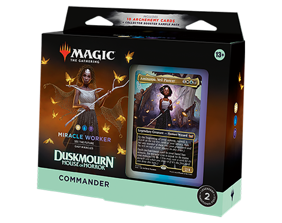 Magic The Gathering: Mazo de comandante de la Casa del Horror de Duskmourn