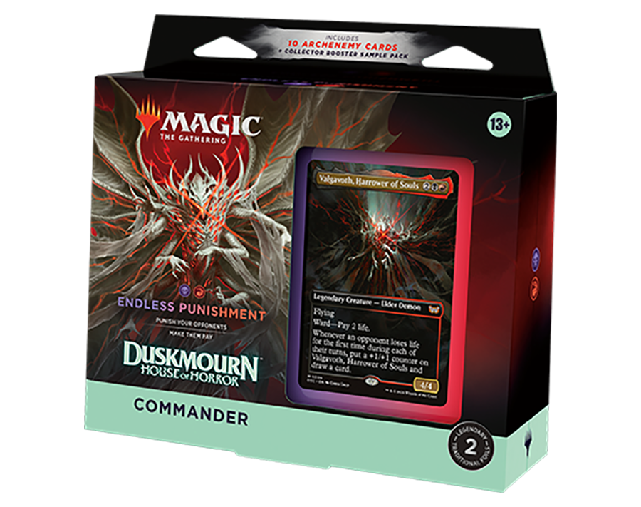Magic The Gathering: Mazo de comandante de la Casa del Horror de Duskmourn