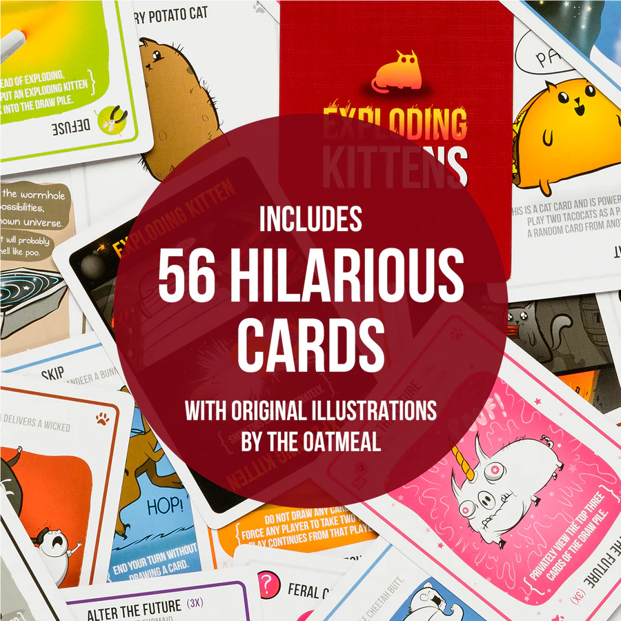 Exploding Kittens Original Edition A Card Game