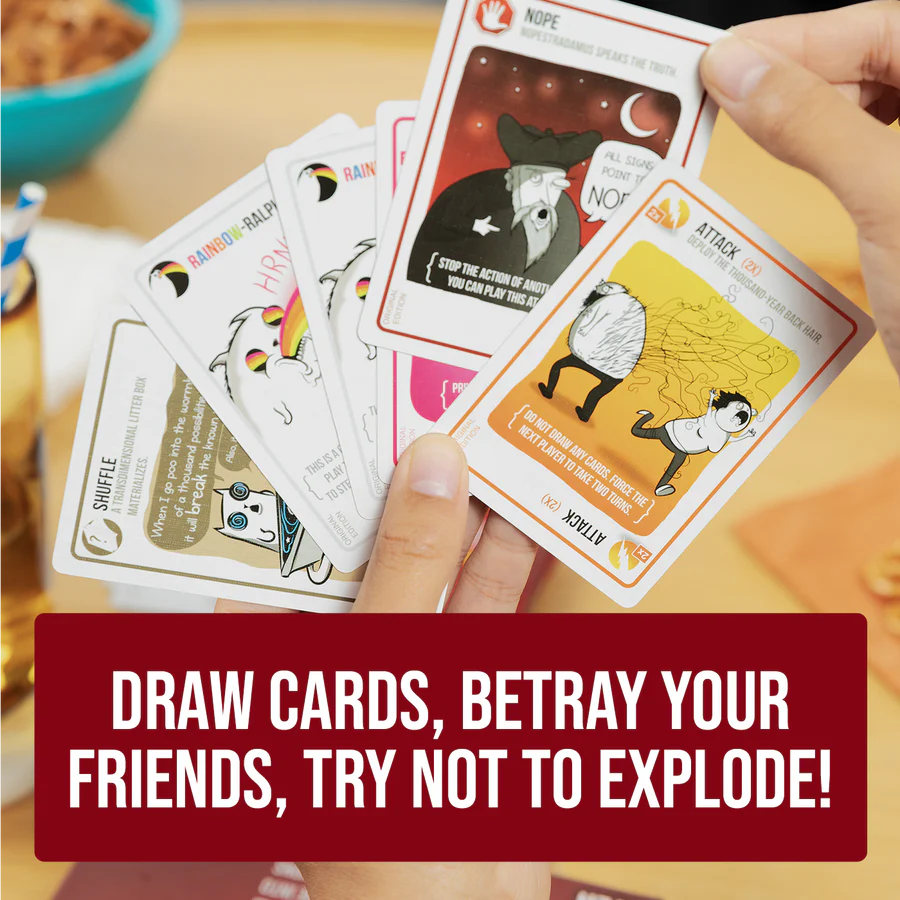 Exploding Kittens Original Edition A Card Game