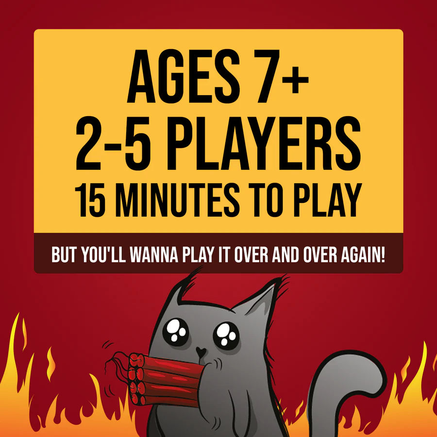 Exploding Kittens Original Edition A Card Game