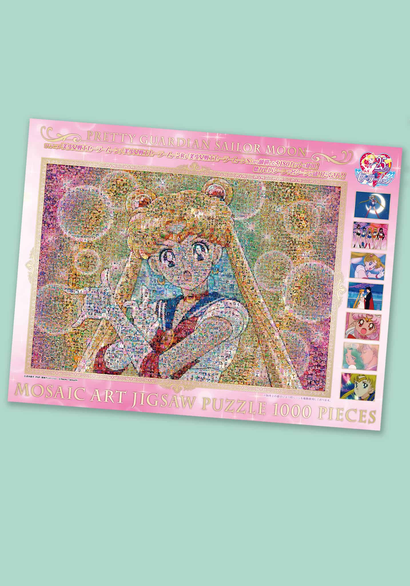 Sailor Moon Mosaic Art Puzzle 1000