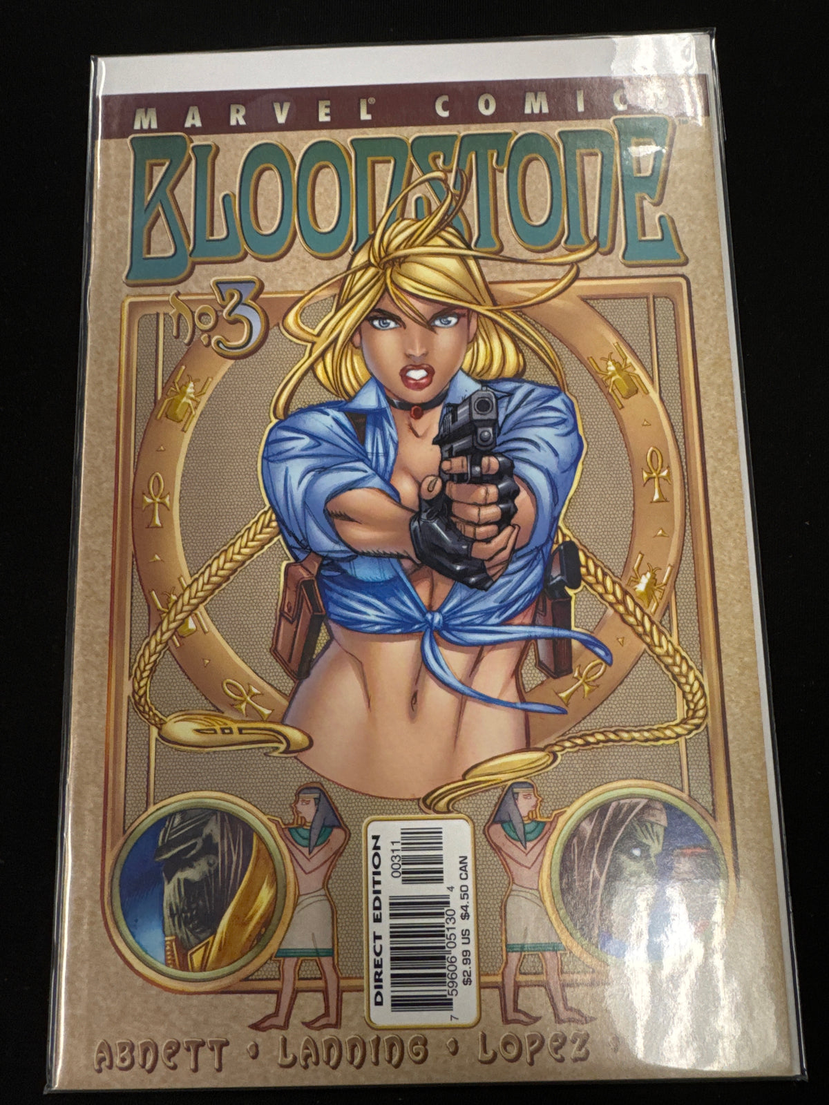 Bloodstone No. 3 (February 2002) – Marvel Comics – Direct Edition