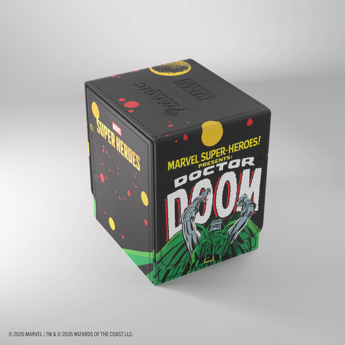 Gamegenic: Magic The Gathering: Msh Marvel Super Heroes: Squire 100 Xl: Doctor Doom And Spider-Man image 1