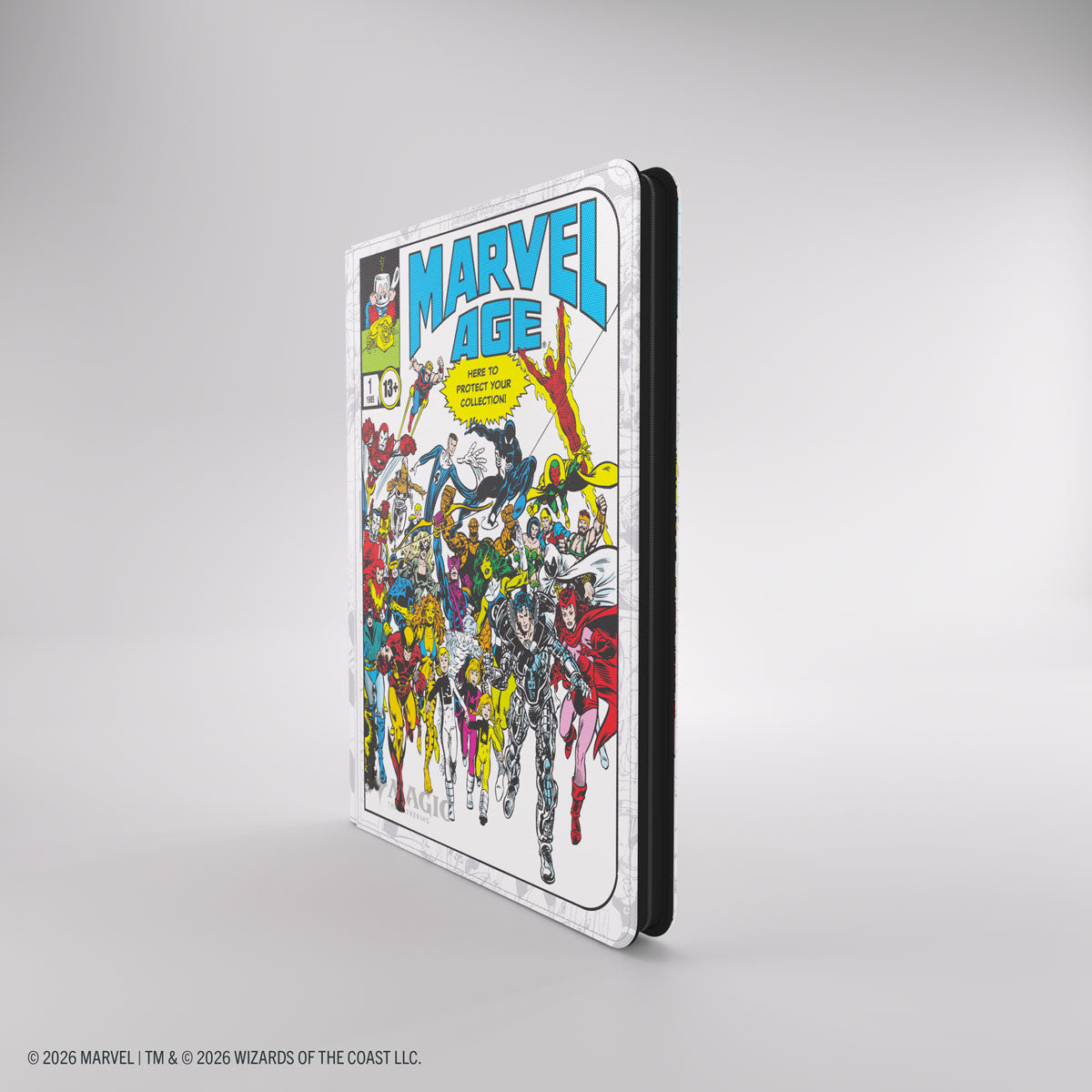Gamegenic: Magic The Gathering: Msh Marvel Super Heroes: 18-Pocket Zip-Up Album: Marvel Age image 2