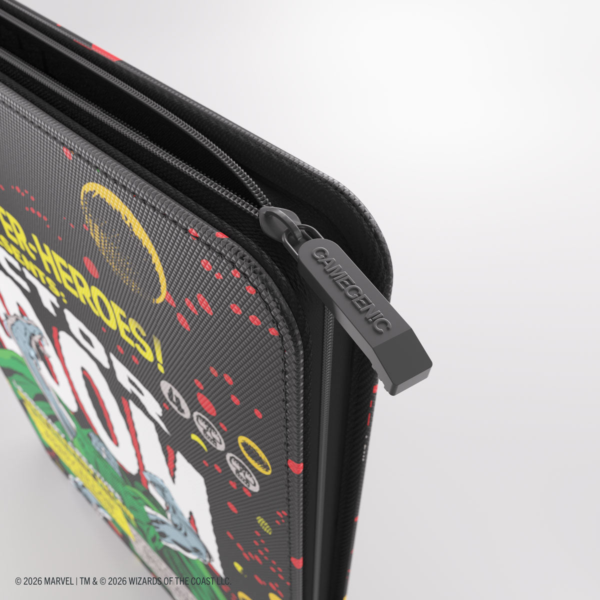 Gamegenic: Magic The Gathering: Msh Marvel Super Heroes: 18-Pocket Zip-Up Album: Doctor Doom And Spider-Man image 10