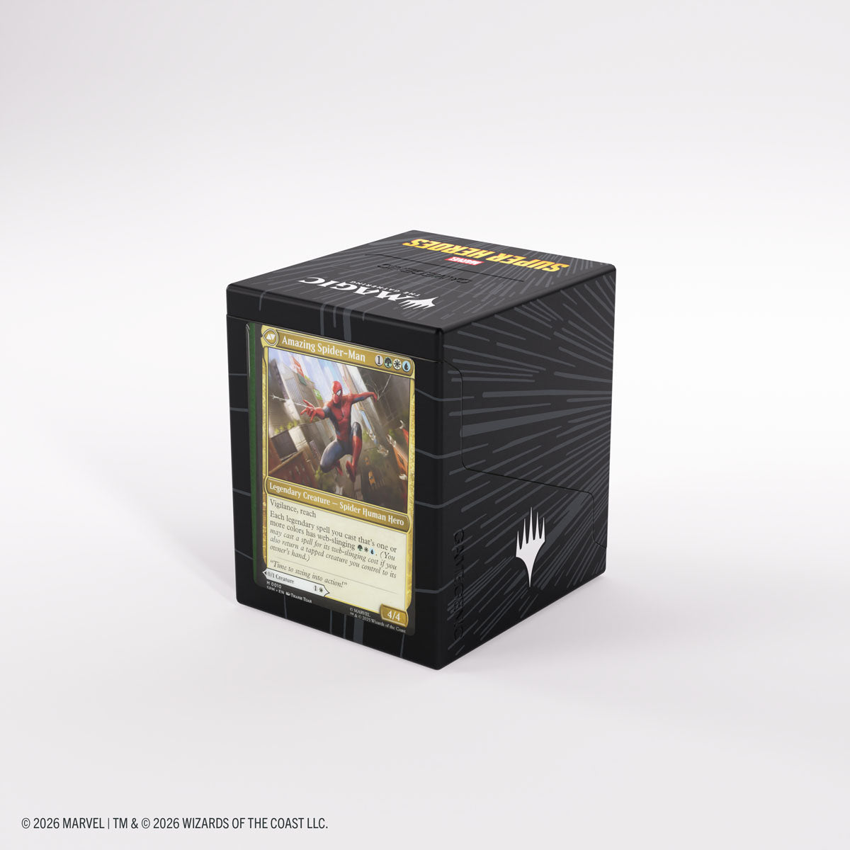 Gamegenic: Magic The Gathering: Msh Marvel Super Heroes: Bastion 100 Xl: Comic Burst Black image 2