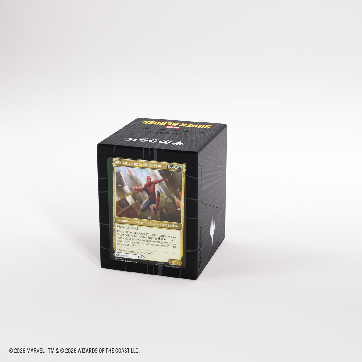 Gamegenic: Magic The Gathering: Msh Marvel Super Heroes: Bastion 100 Xl: Comic Burst Black image 10