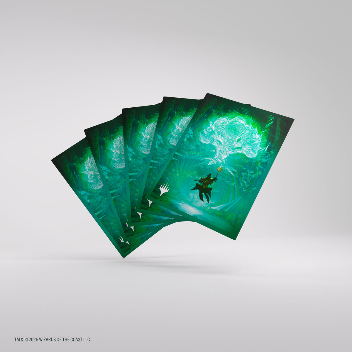 Gamegenic: Magic The Gathering: Secrets Of Strixhaven: Premium Art Sleeves: Mana 5 Box