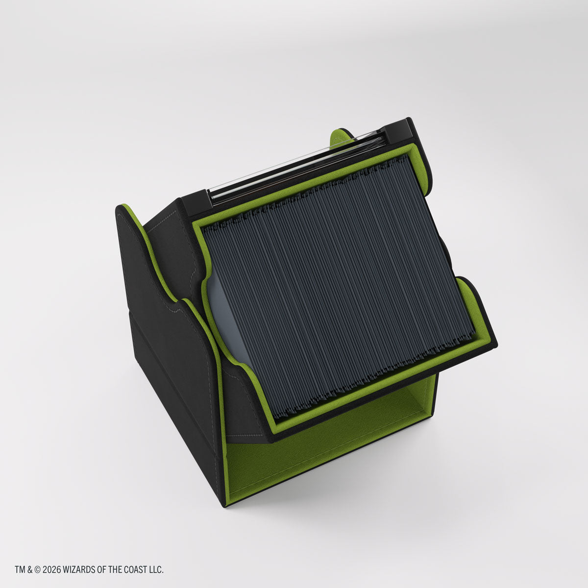 Gamegenic: Magic The Gathering: Secrets Of Strixhaven: Squire Plus 100 Xl: Black And Green