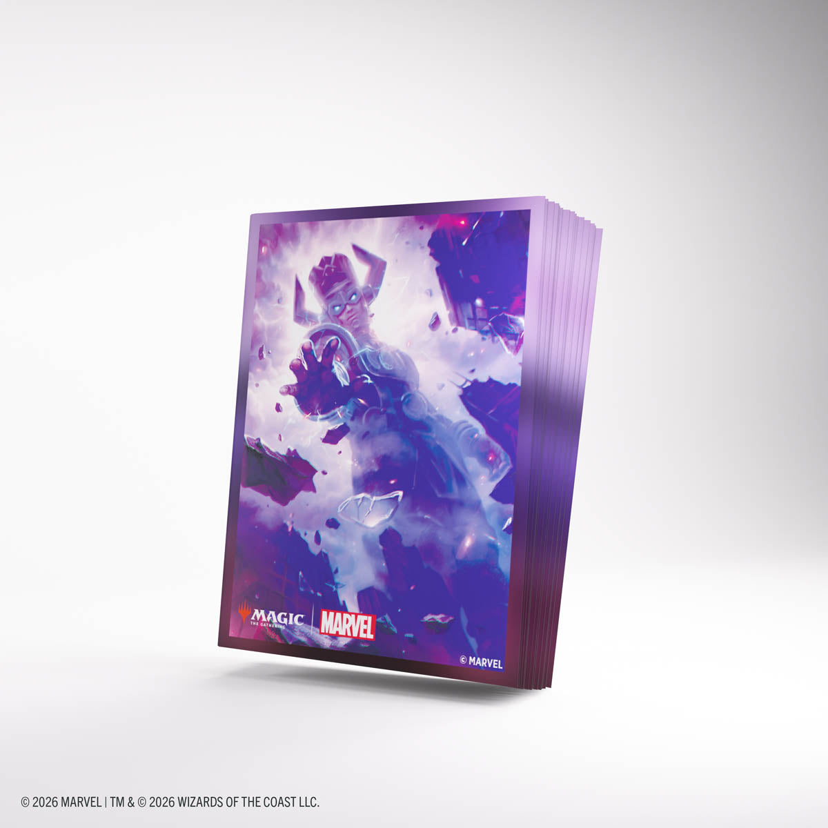 Gamegenic: Magic The Gathering: Msh Marvel Super Heroes: Premium Art Sleeves: Galactus Token image 1