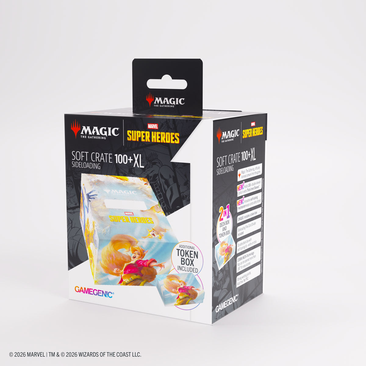 Gamegenic: Magic The Gathering: Msh Marvel Super Heroes: Soft Crate 100 Xl Sideloading: The Fantastic Four And Go Nuts!