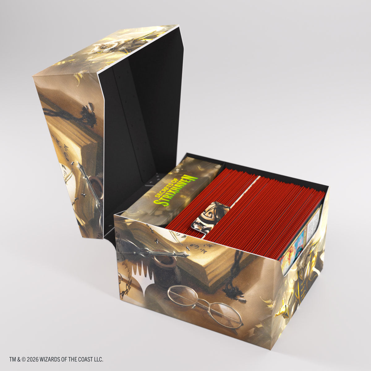 Gamegenic: Magic The Gathering: Secrets Of Strixhaven: Soft Crate 100 Xl Sideloading: Character 5 And Character 6