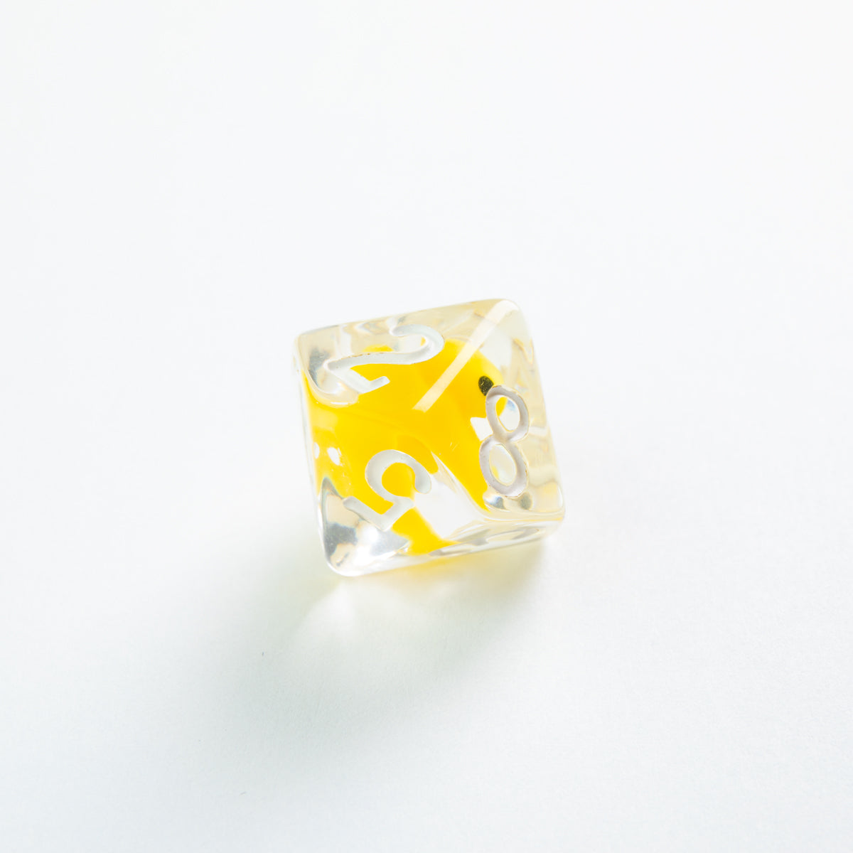 Dados: Juego de 7: Serie Abrazada: Pato de Goma