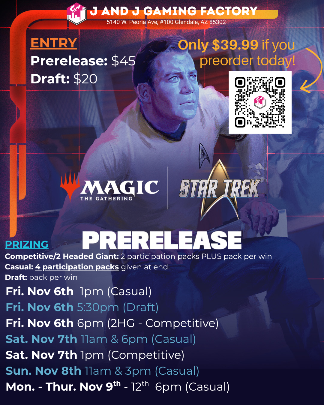 Magic The Gathering - Star Trek Prerelease EVENT