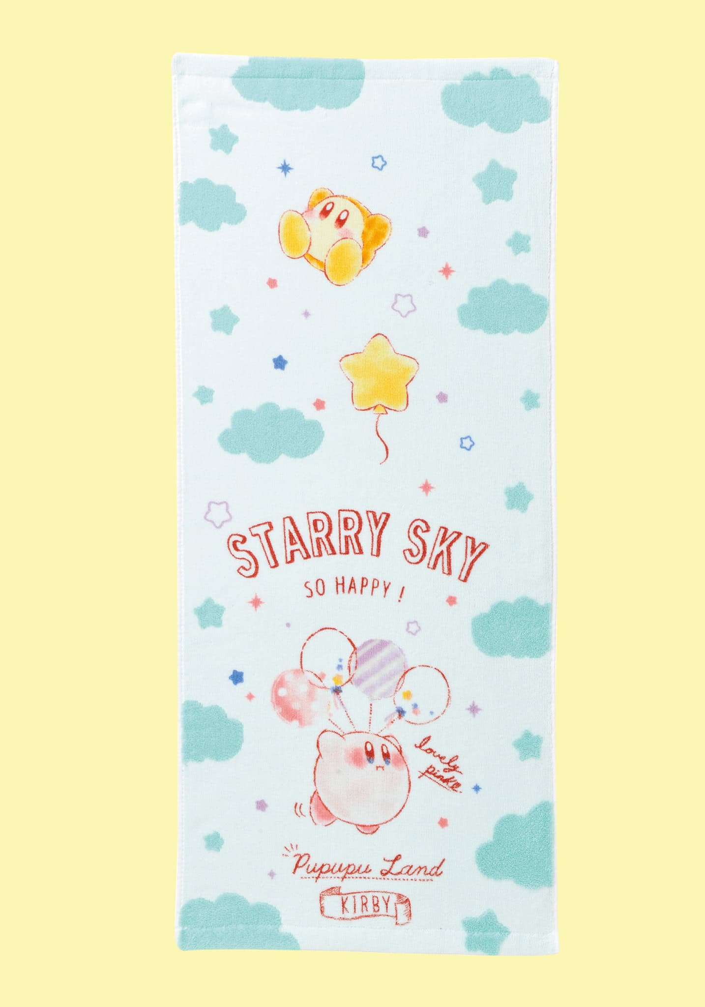 Kirby Face Towel (Balloons)