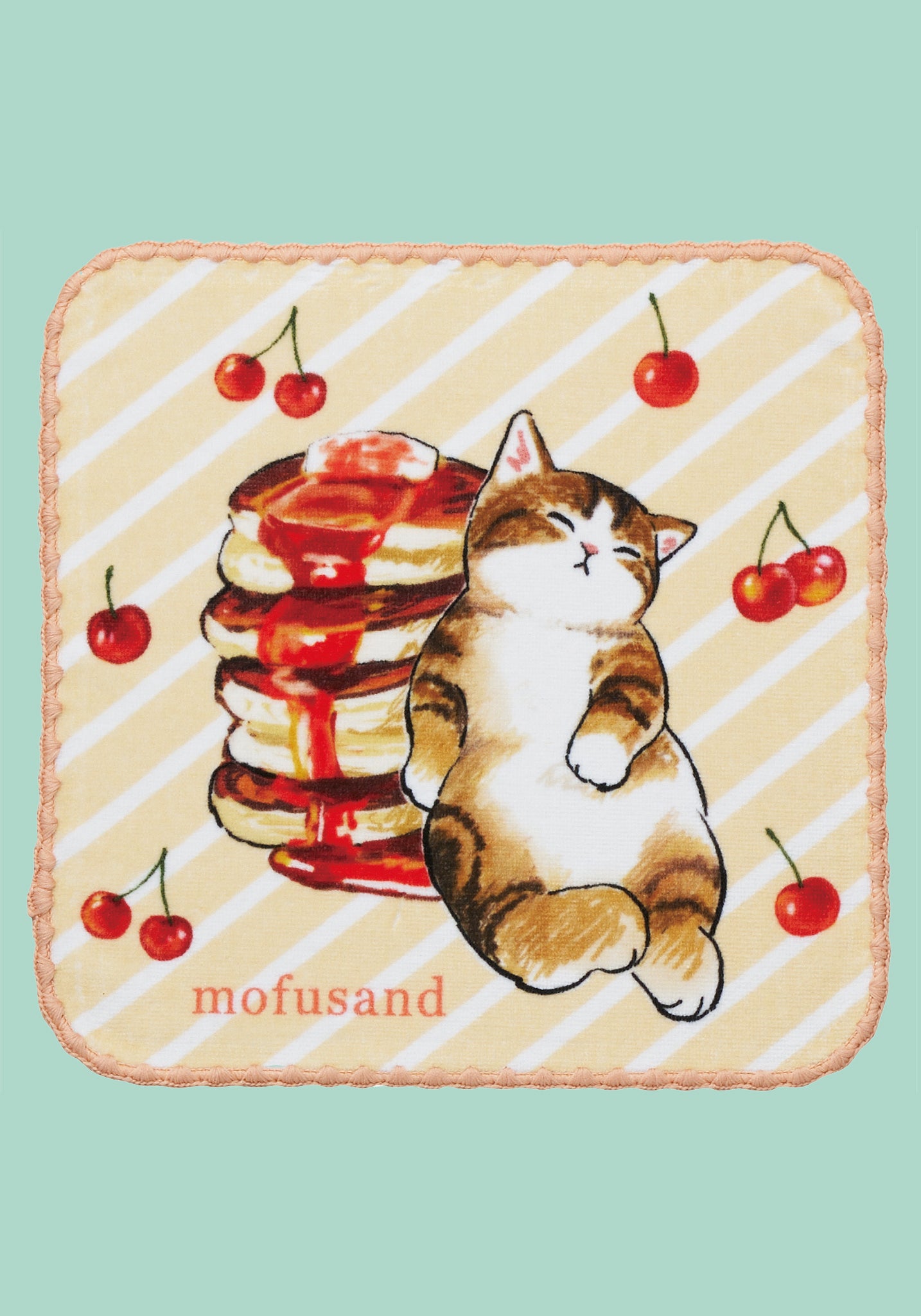 Mofusand Charm Towel (Pancake)