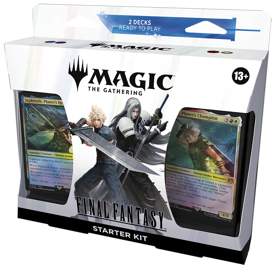 mtg final fantasy starter Magic: The Gathering: Deck Countless elements from the Disney Lorcana Rules & Color:Black Red product