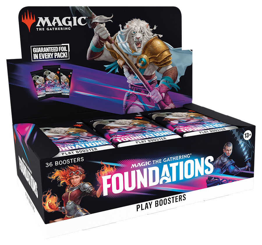 Caja de sobres de Magic The Gathering: Foundations Play