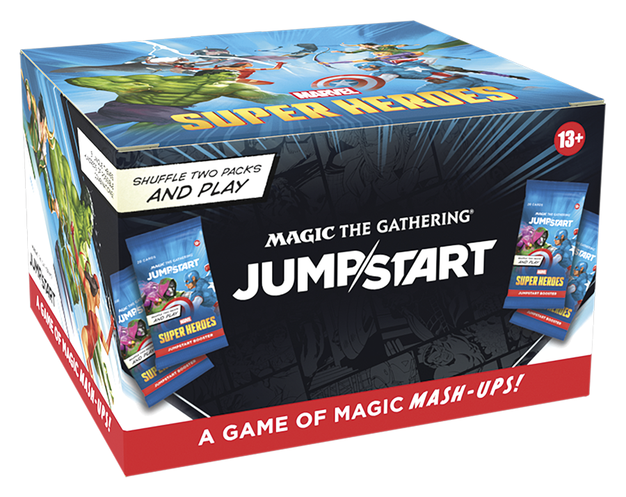 Magic The Gathering: Msh Marvel Super Heroes Jumpstart Booster Box (24CT)