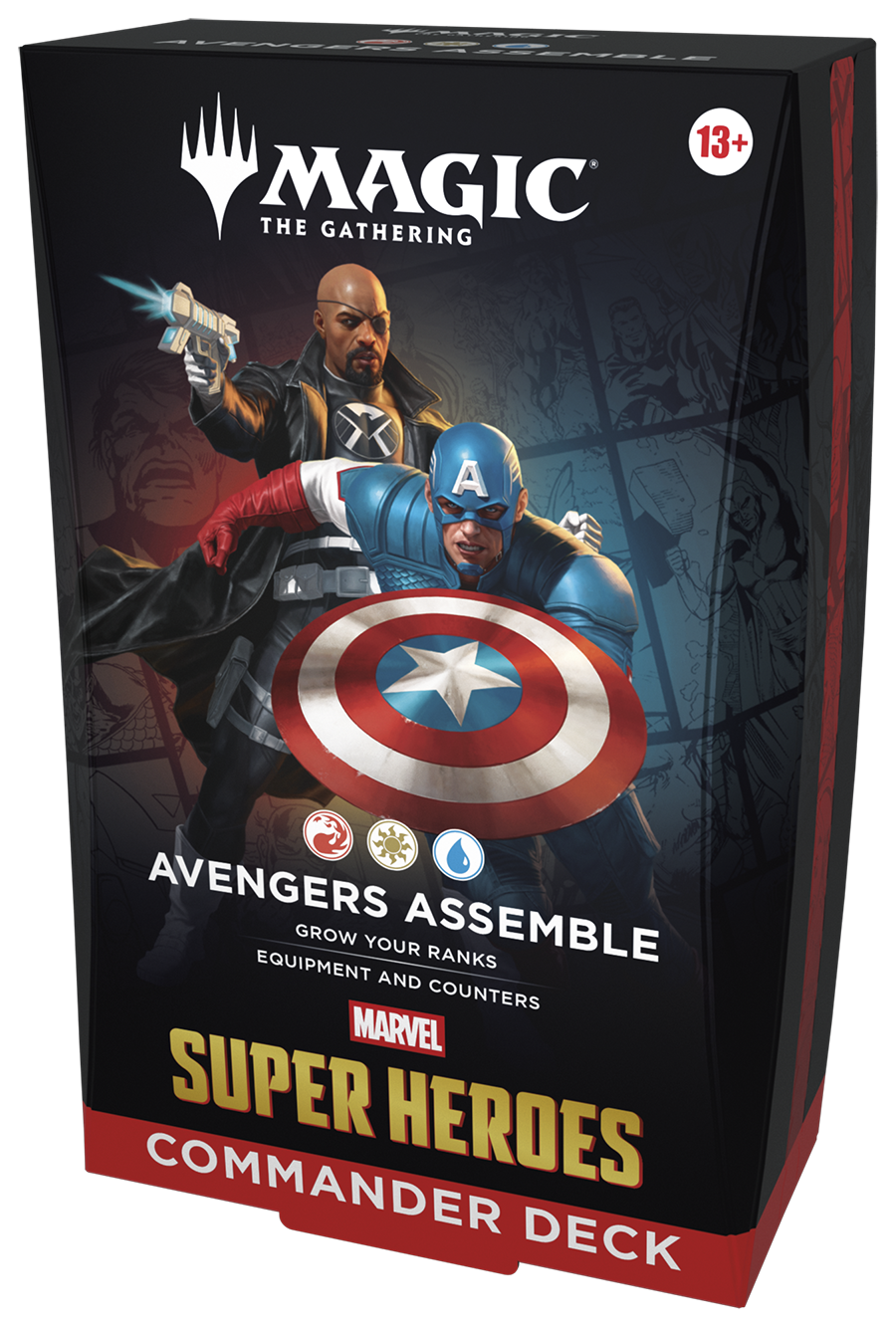 Magic The Gathering: Msh Marvel Super Heroes Commander Deck - Avengers Assemble