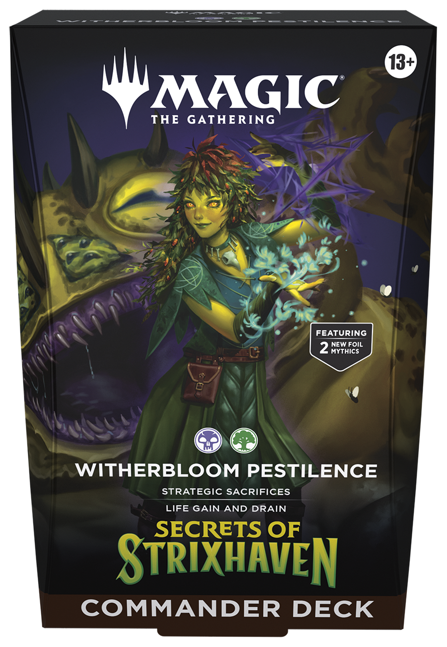 Magic The Gathering: Secrets Of Strixhaven Commander Deck - Witherbloom Pestilence