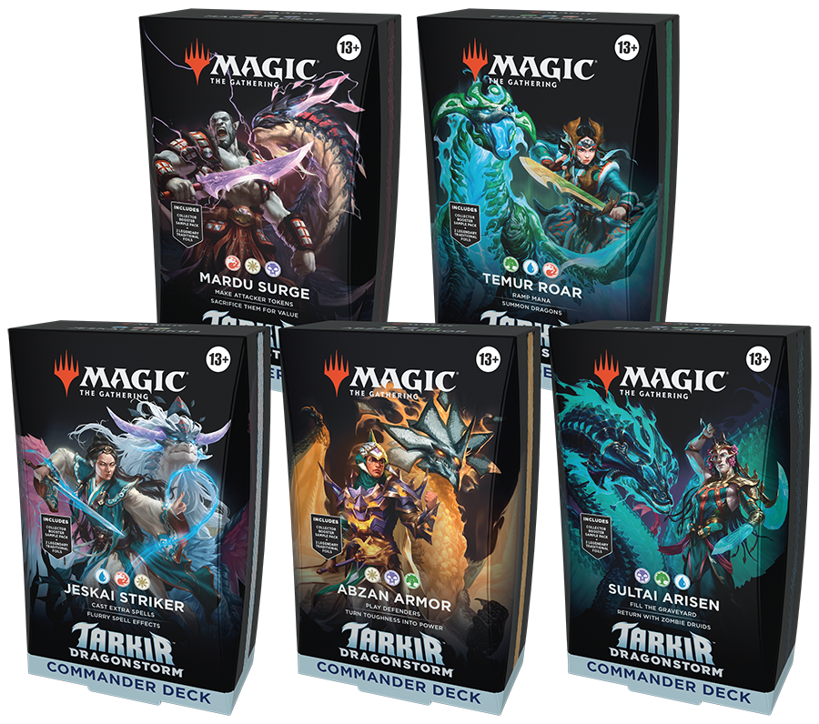 Magic: The Gathering - Baraja de comandante de Tarkir Dragonstorm