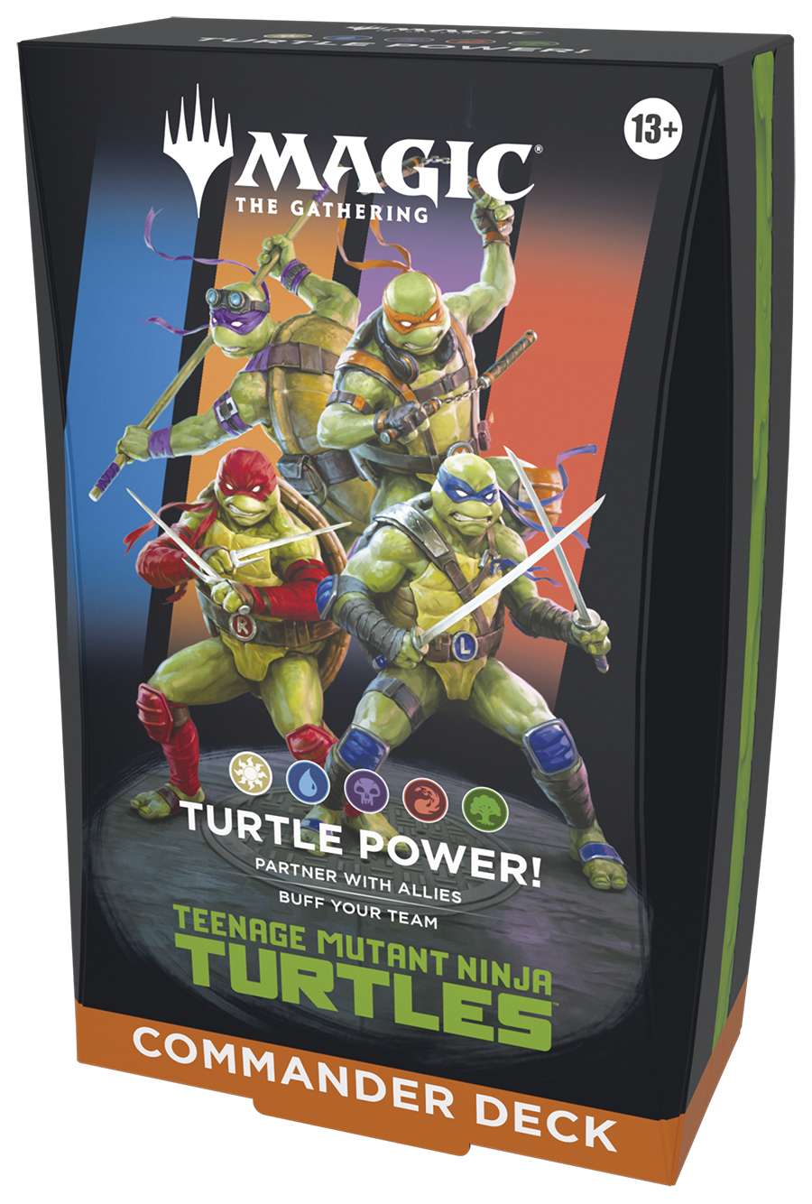 Magic the Gathering: Teenage Mutant Ninja Turtles Commander Deck Turtle Power
