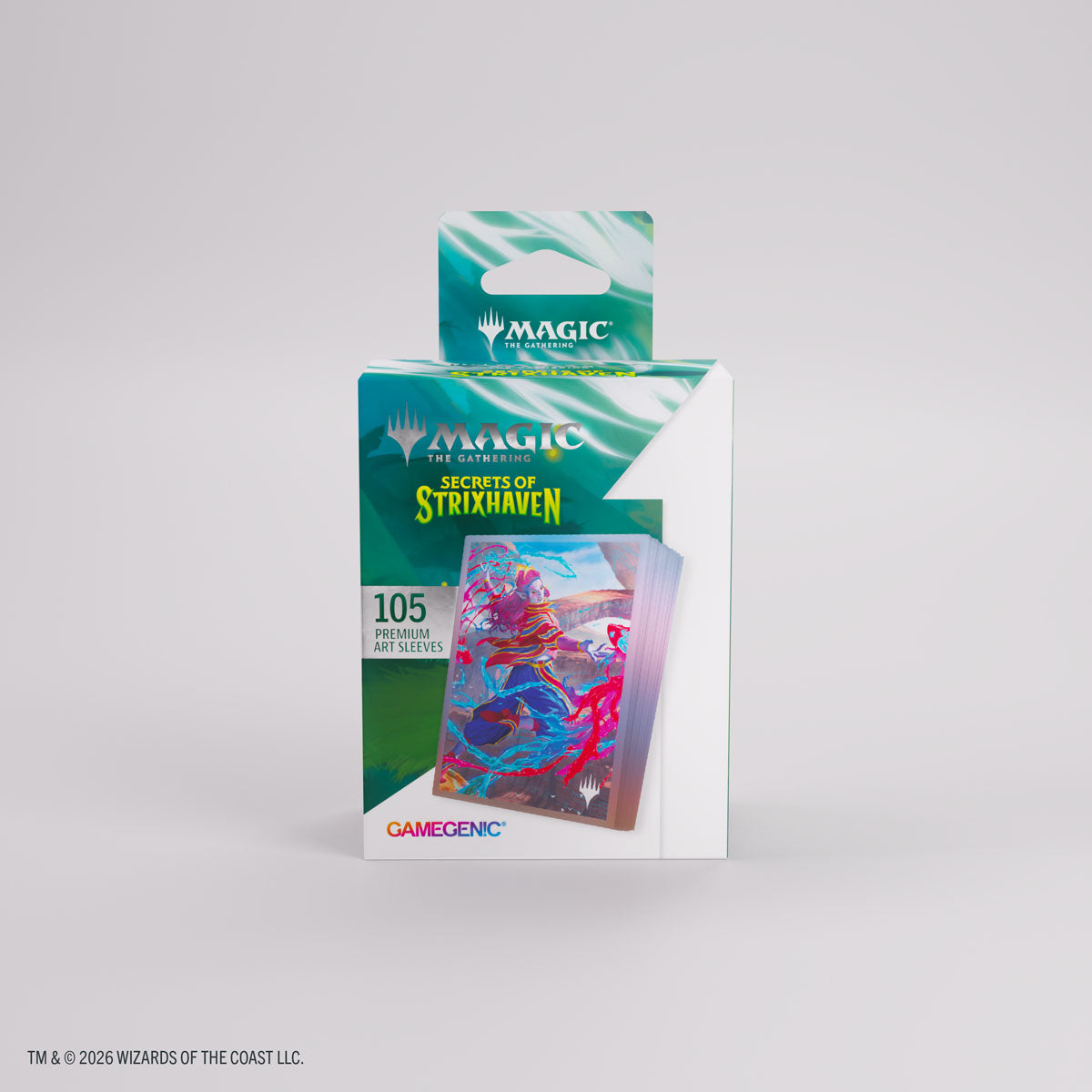 Gamegenic: Magic The Gathering: Secrets Of Strixhaven: Premium Art Sleeves: Commander 2 Box