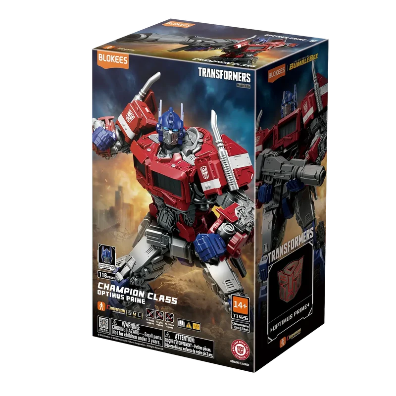 Transformers: Champion Class Optimus Prime Model Kit | Blokees