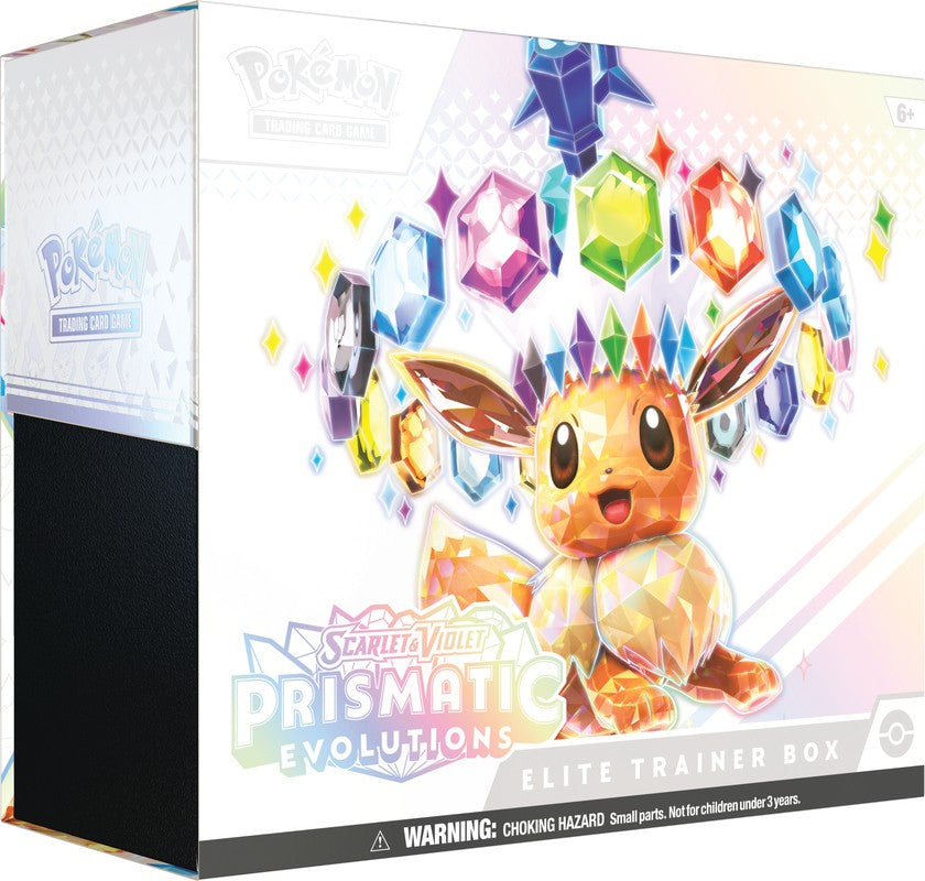 pokemon trading card games scarlet & violet 8.5 prismatic evolutions and SV8.5 Super-Premium Collection and now you can add them to your own collection as foil promo cards Pokmon TCG: Scarlet & Violet