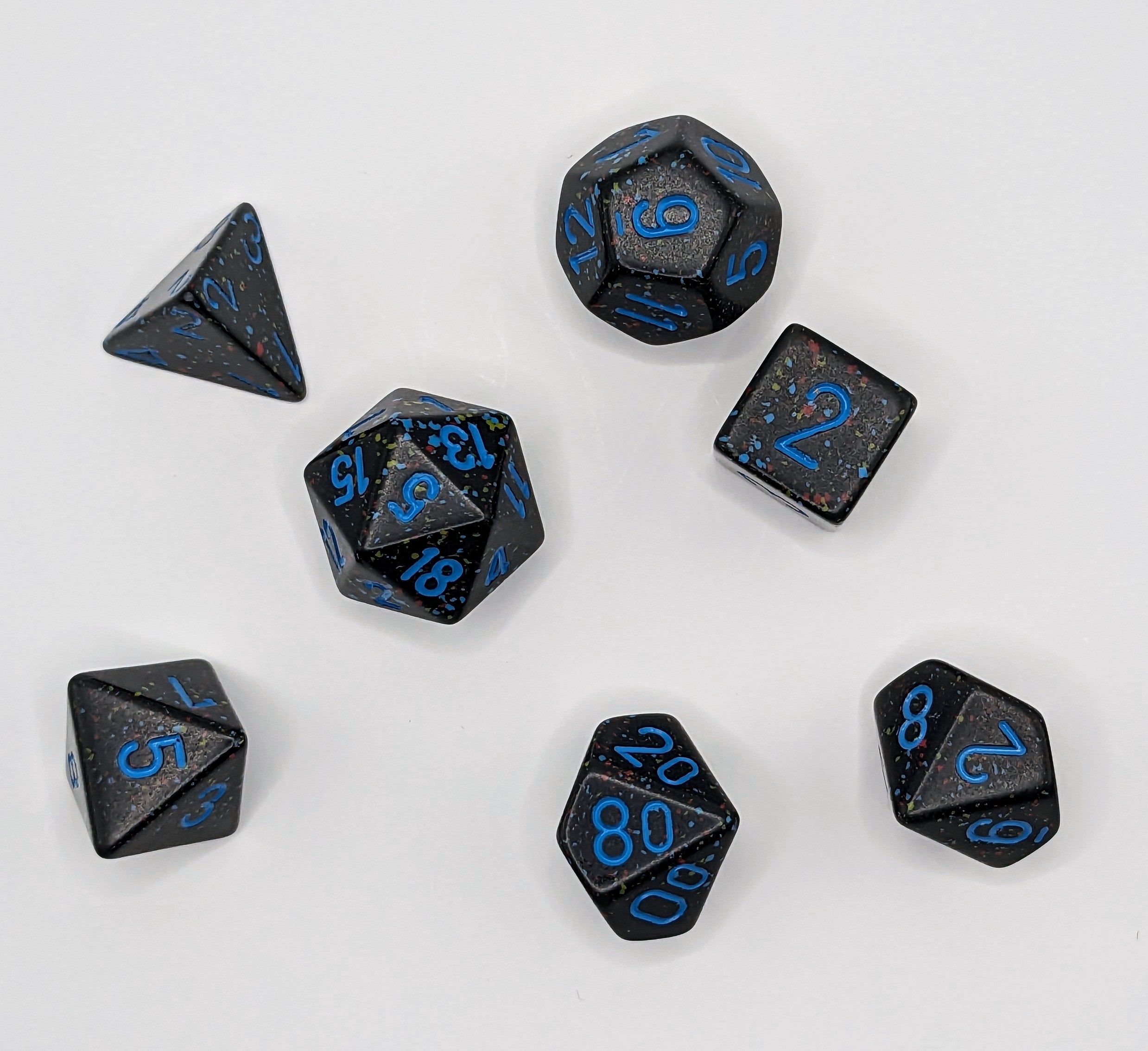 Dados: Chessex Speckled Blue Stars