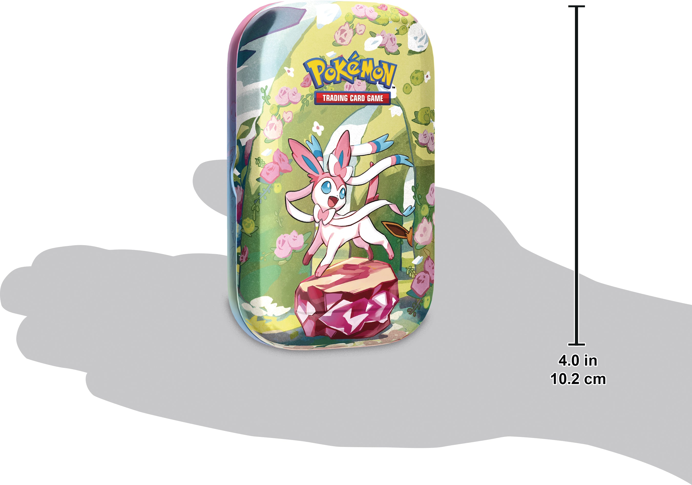 Mini latas de Pokémon Escarlata y Violeta 8.5 Evoluciones Prismáticas