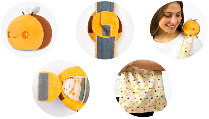 Bolsa de peluche: Suculentas de jardinería - Verde