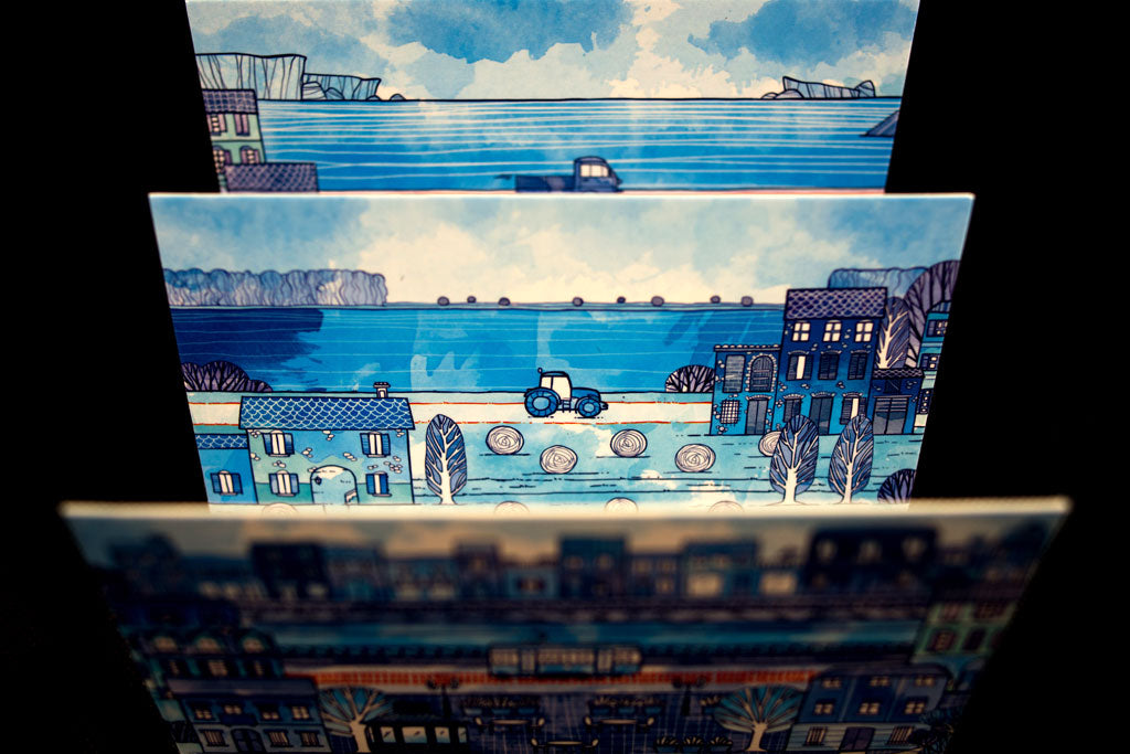 Railroad Ink Deep Blue Edition