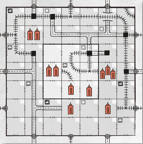 Railroad Ink: Paquete de expansión futurista