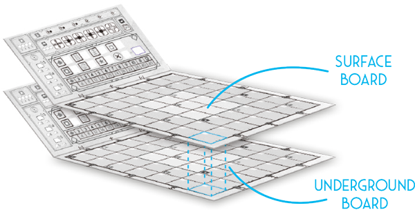 Railroad Ink: Paquete de expansión Underground