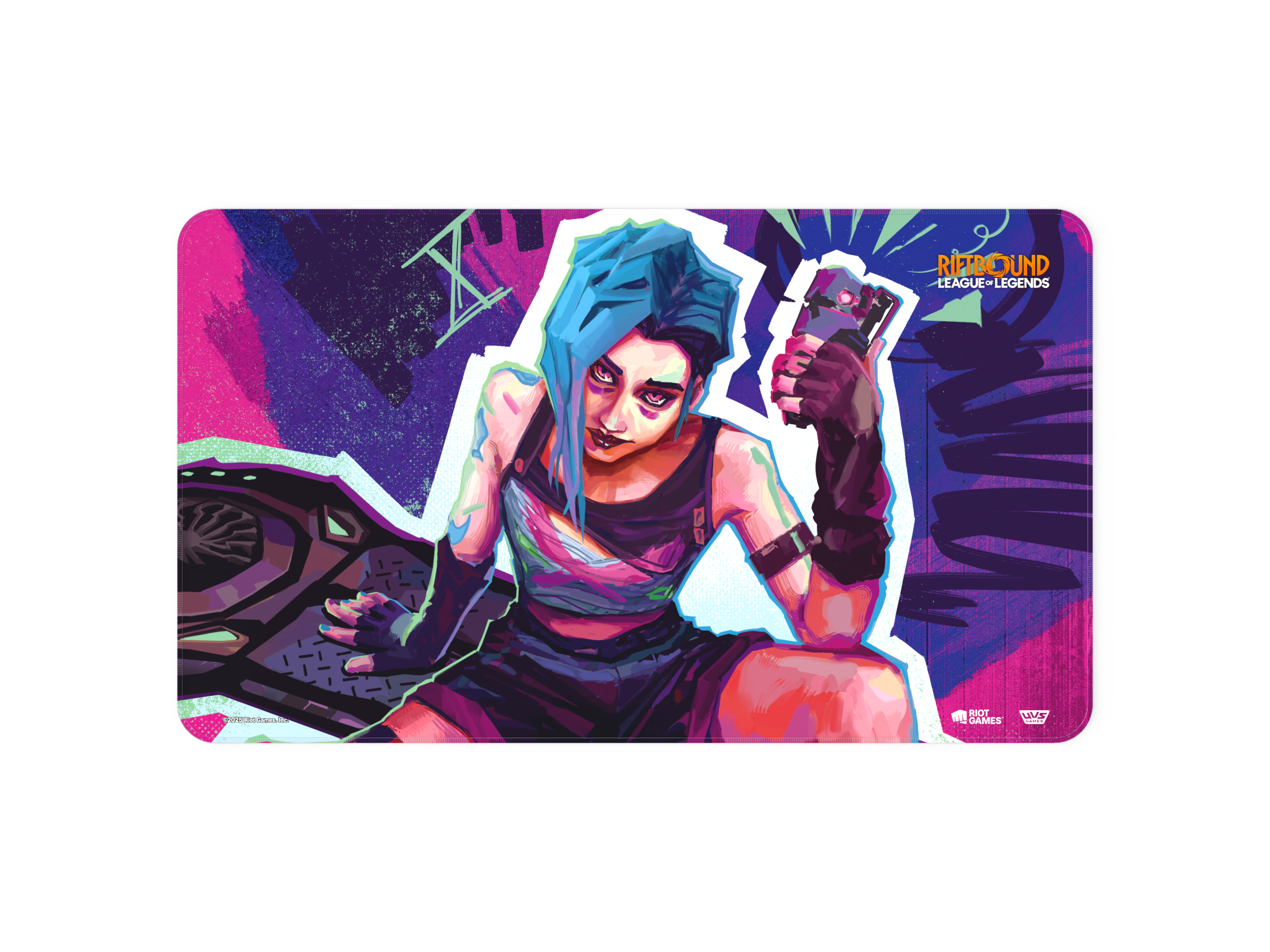 RIFTBOUND TCG: LEAGUE OF LEGENDS: SET 1 ORIGINS: JINX PLAYMAT