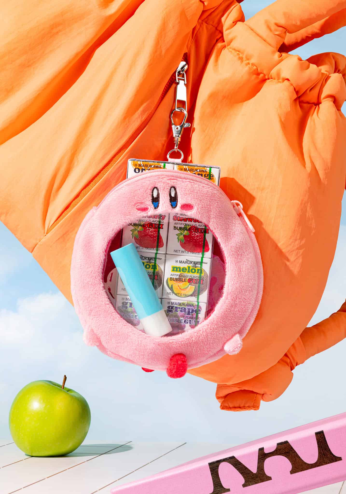 Kirby Mouthful Mode Pouch (Ring Mouth)