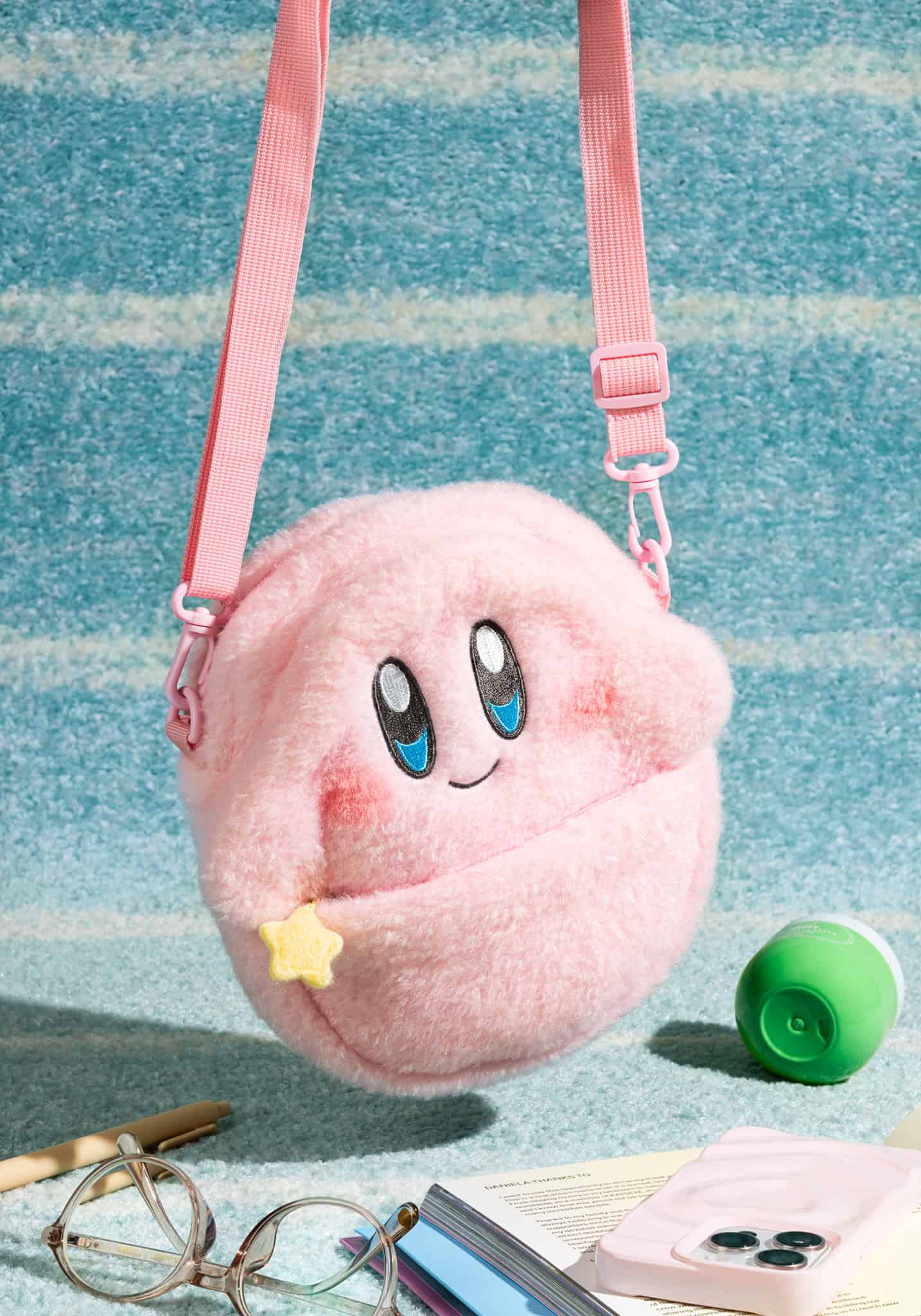Kirby Fluffy Sling Bag (Smile)