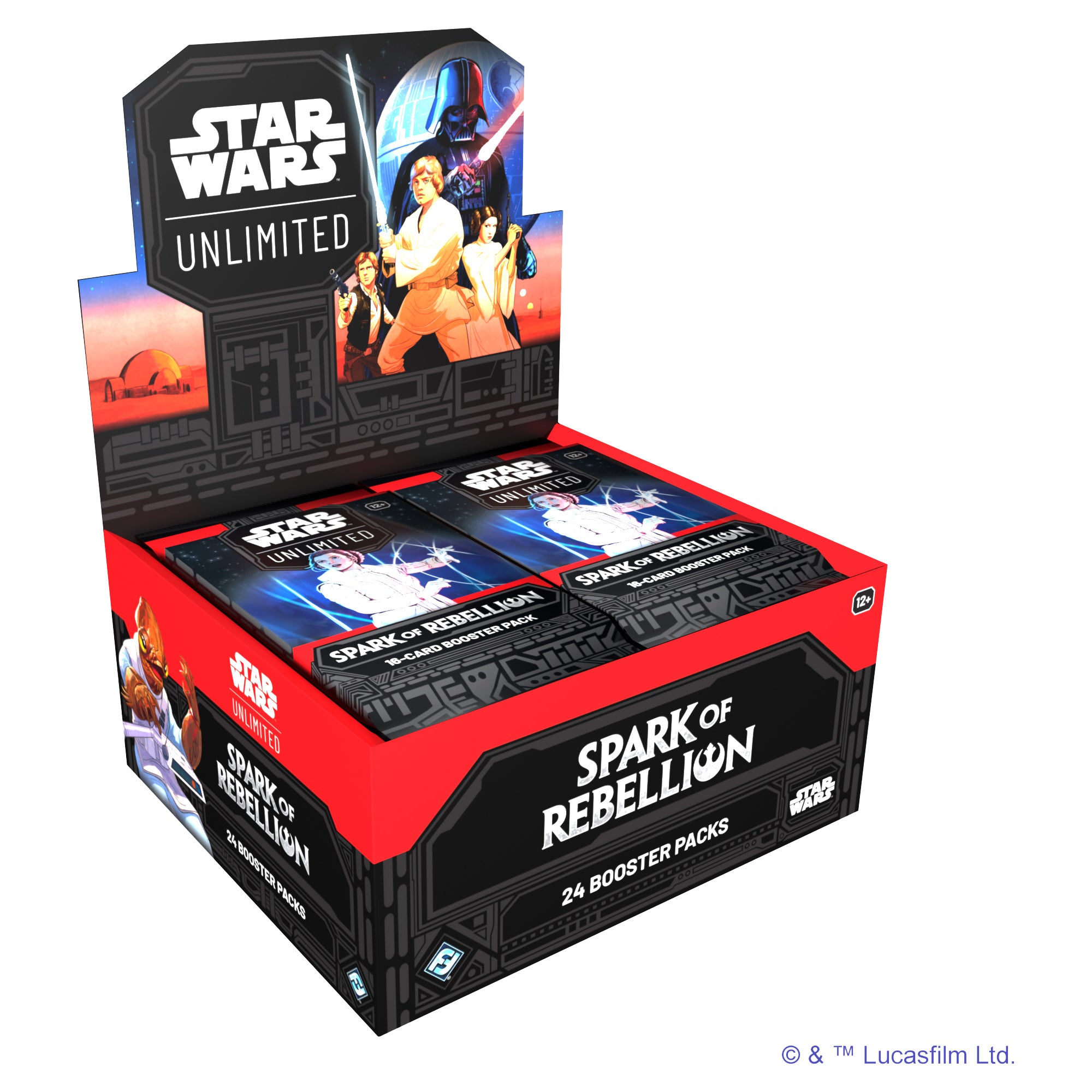Star Wars: Unlimited - Caja de sobres Spark of Rebellion