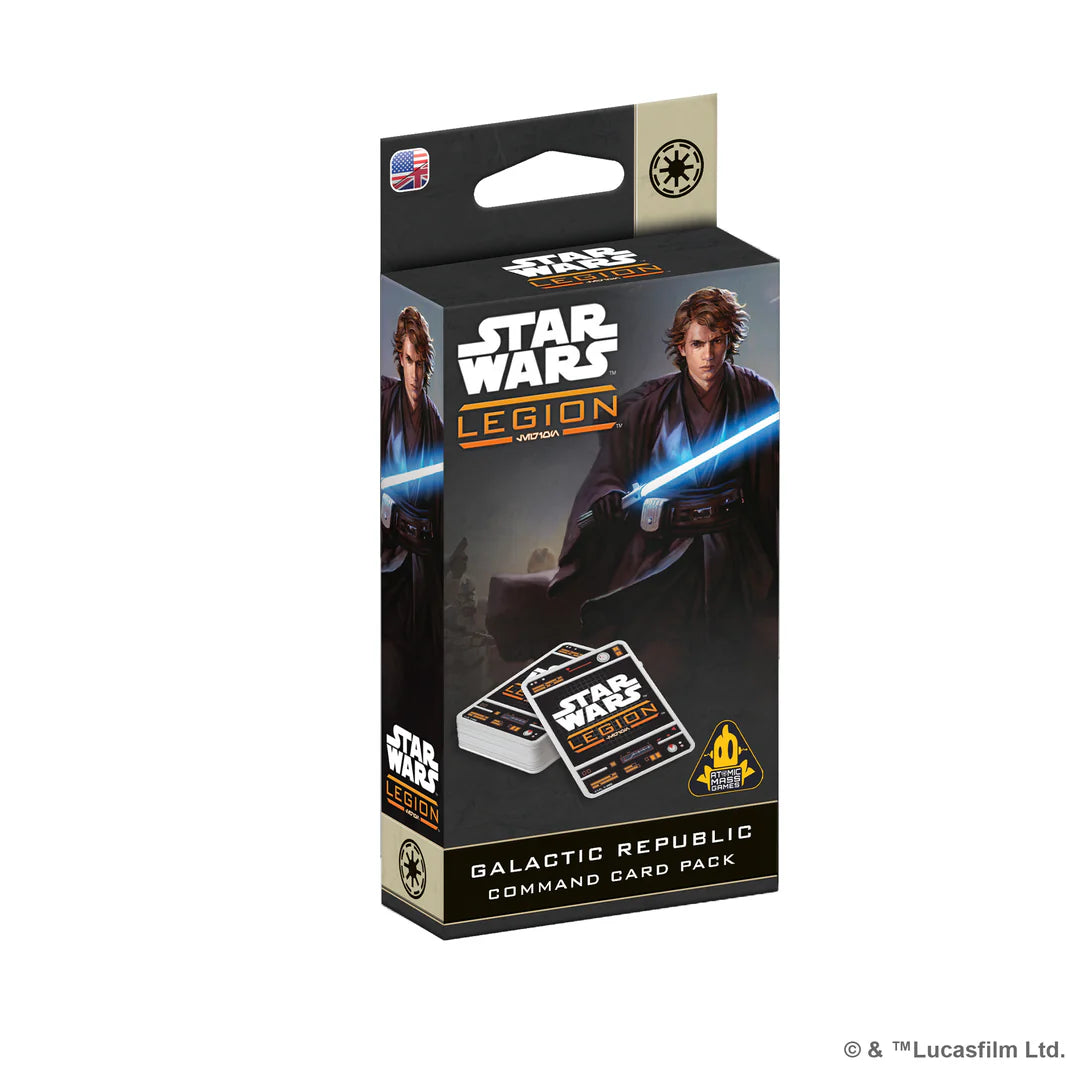 Star Wars Legion Galactic Republic Command Card Pack