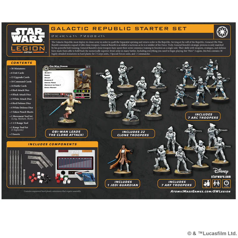 Star Wars: Legion – Galactic Republic Starter Set