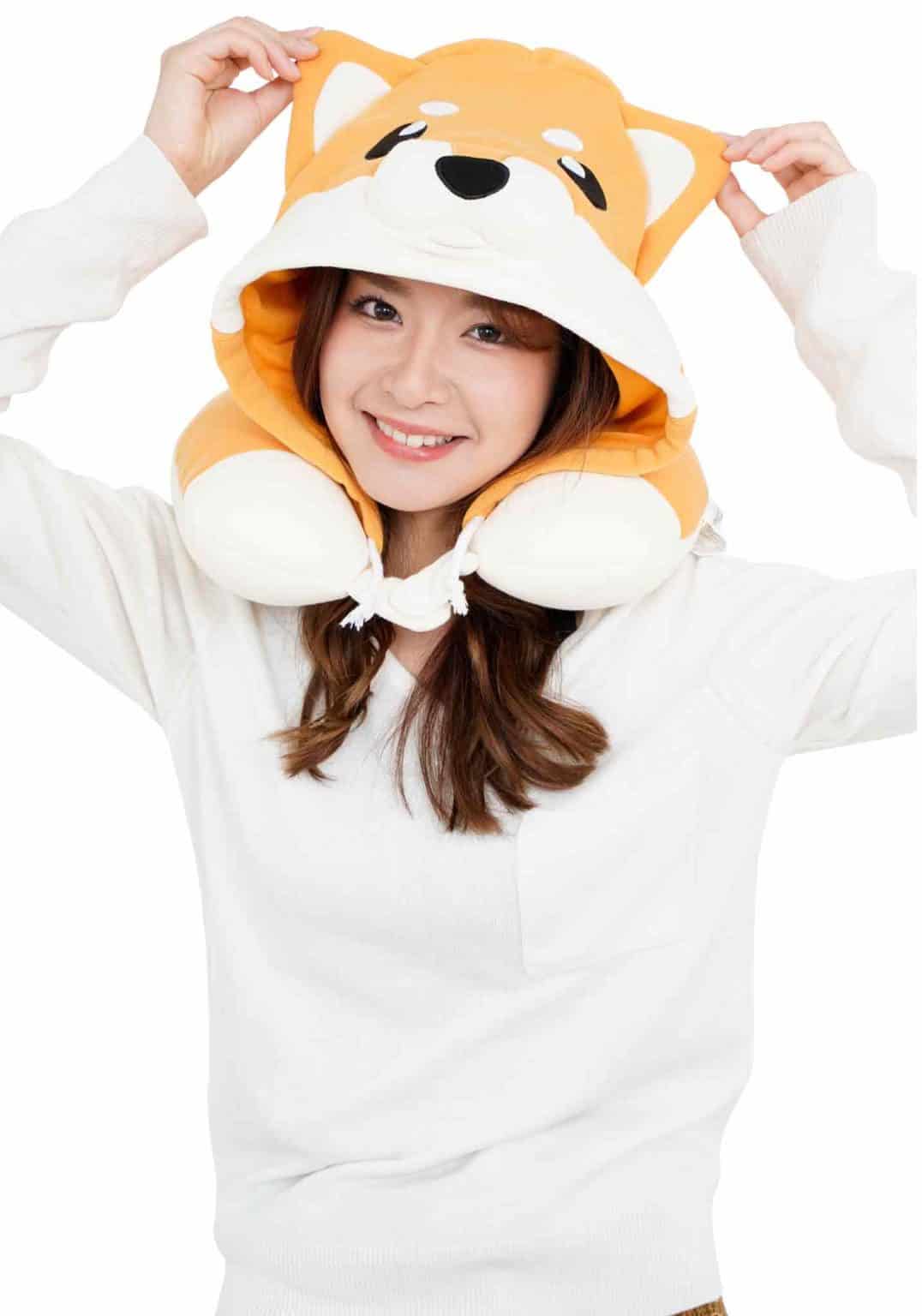 Travel Neck Pillow (Shiba Inu)
